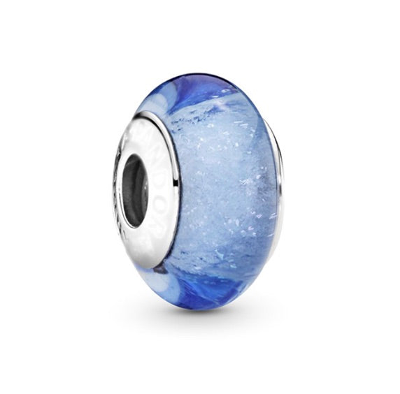 CHARM PLATA ESTERLINA 925 OCEAN BLUE