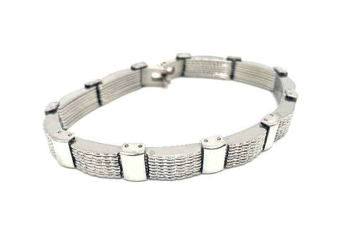 BRAZALETE EN STAINLESS STEEL 8"
