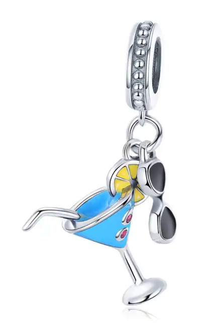 CHARM SILVER 925 DE BEBIDA DE VERANO