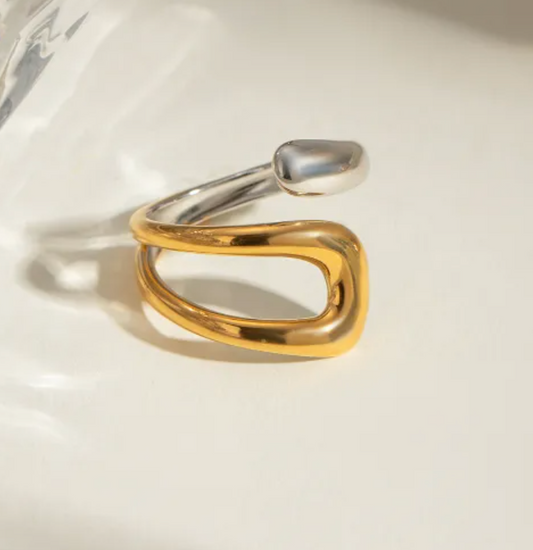 SORTIJA ABIERTA EN STAINLESS STEEL
