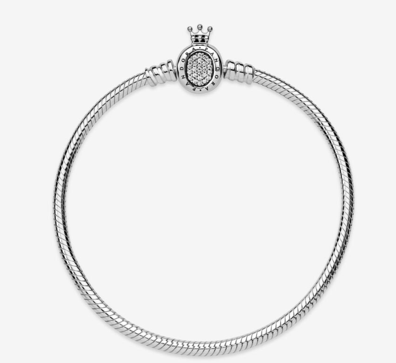 BRAZALETE CORONA PLATA 925
